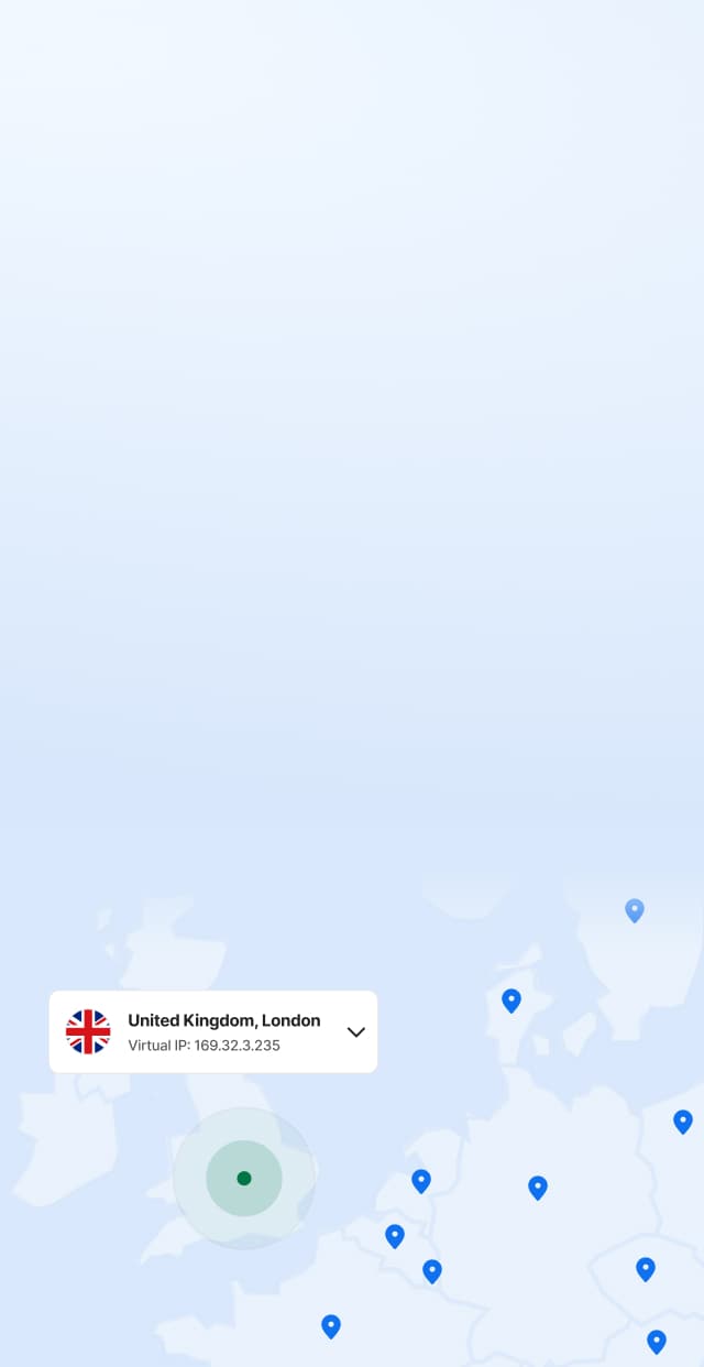 VPNコンテンツアクセスマップ